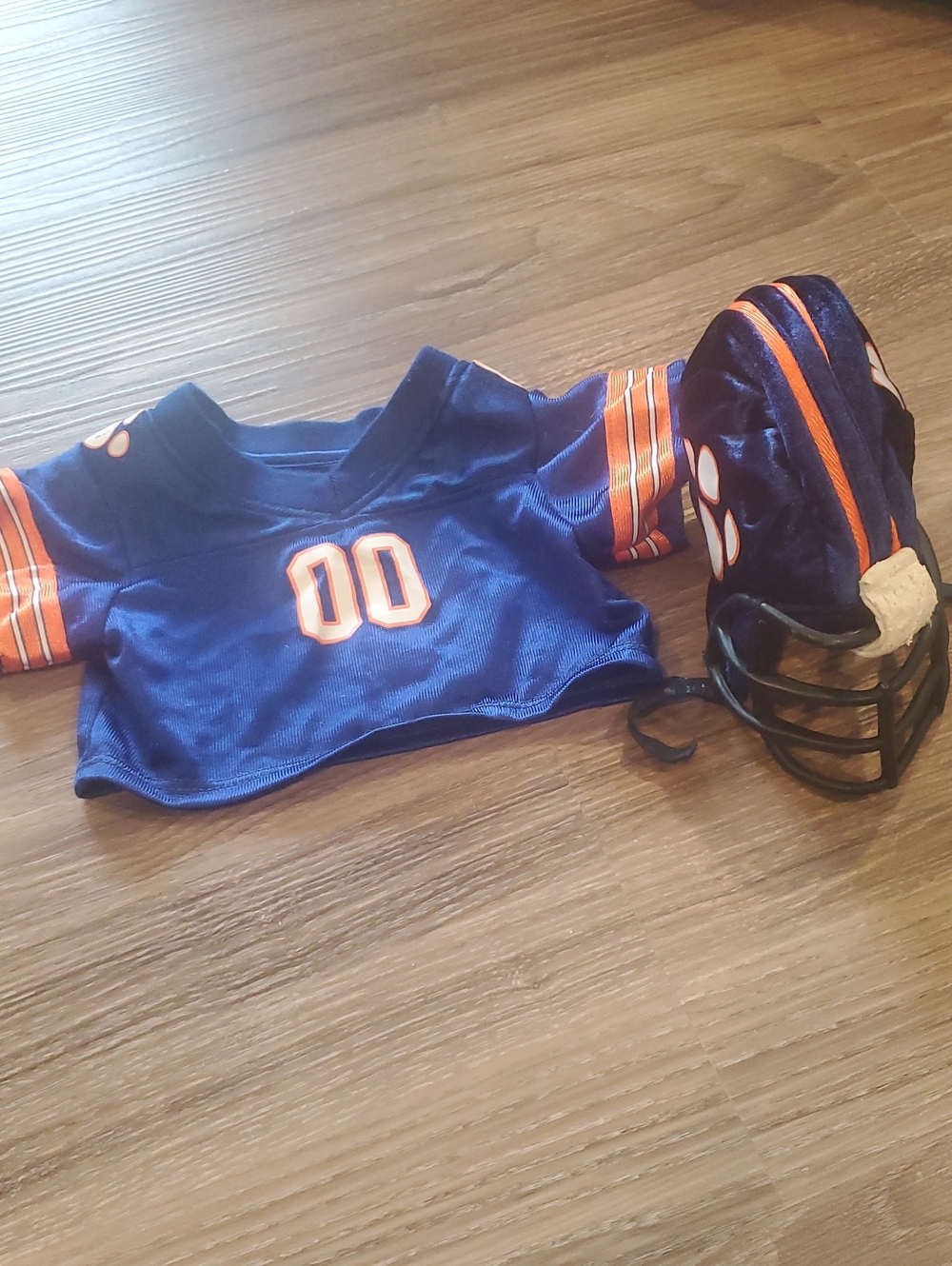 Build A Bear Bears Shirt And Helment